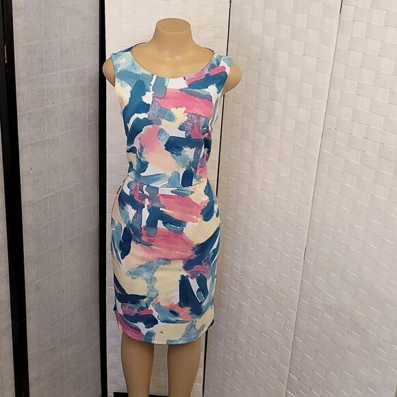 APT.9®"WOMEN"S SLEEVELESS BOATNECK SHEATH DRESS - Picture 11 of 13